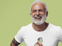 Bodybuilder Lifting Weights