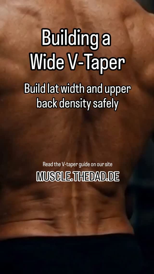 A wide V-taper instantly creates the illusion of a smaller waist and a more athletic frame. Learn how to prioritize lat width and upper back density safely in your 40s and 50s.
Read the V-taper guide on our site:
🔗 Link in Bio

#maturemuscle #bodybuilding #vtaper #backday #fitnessover40 muscledads muscledaddies