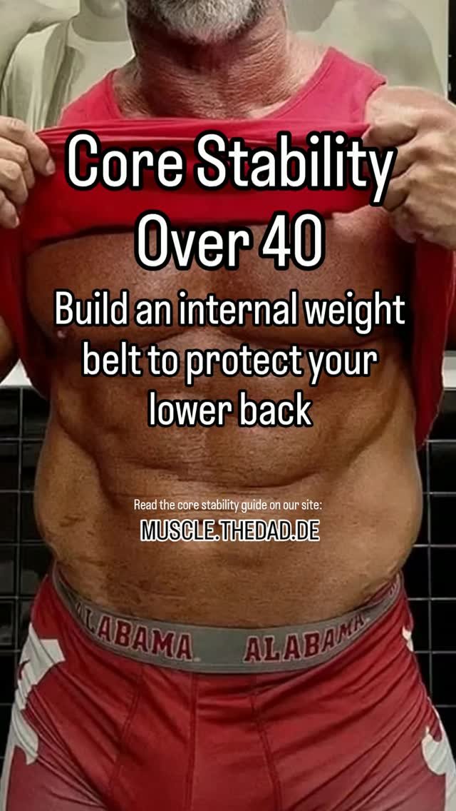 ​A strong midsection is your body's natural weight belt. Learn how anti-rotational holds and vacuum exercises protect your lower back and keep your waistline tight.
​Read the core stability guide on our site:

🔗 Link in Bio 

​#maturemuscle #bodybuilding #corestrength #abs #muscledaddies